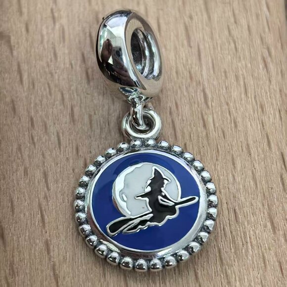 Pandora Jewelry - Pandora Halloween Evil Witch Vintage Beads Charm, S925 Silver Bracelets